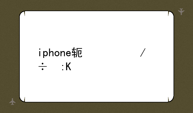 iphone软件下载排行