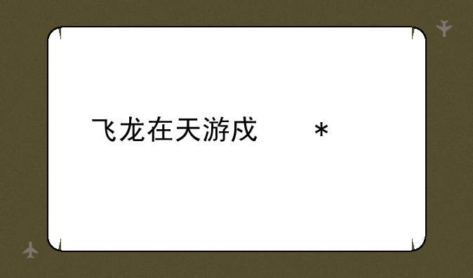 飞龙在天游戏技能