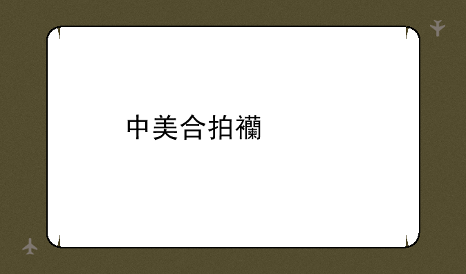 中美合拍西游记