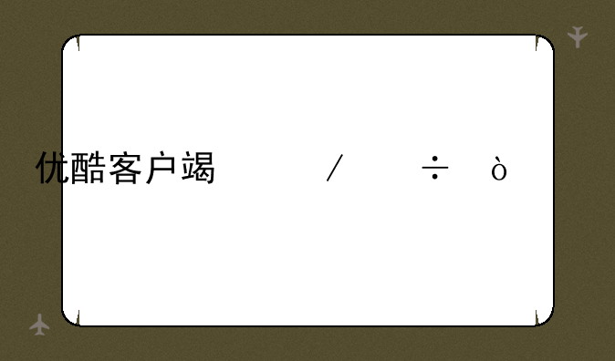优酷客户端下载异常