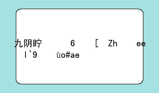 九阴真经长风镖局招式升级