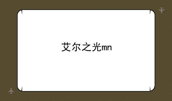 艾尔之光mn